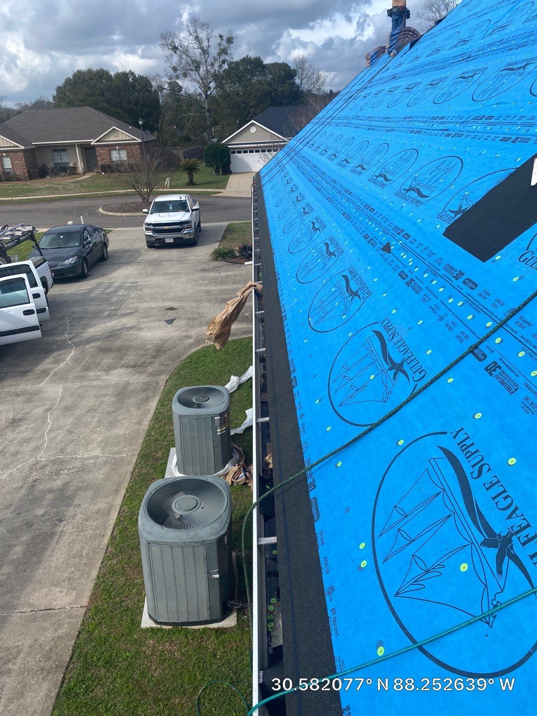 Residential Roofing Installation using Roof Replacement by American Roofing & Construction LLC