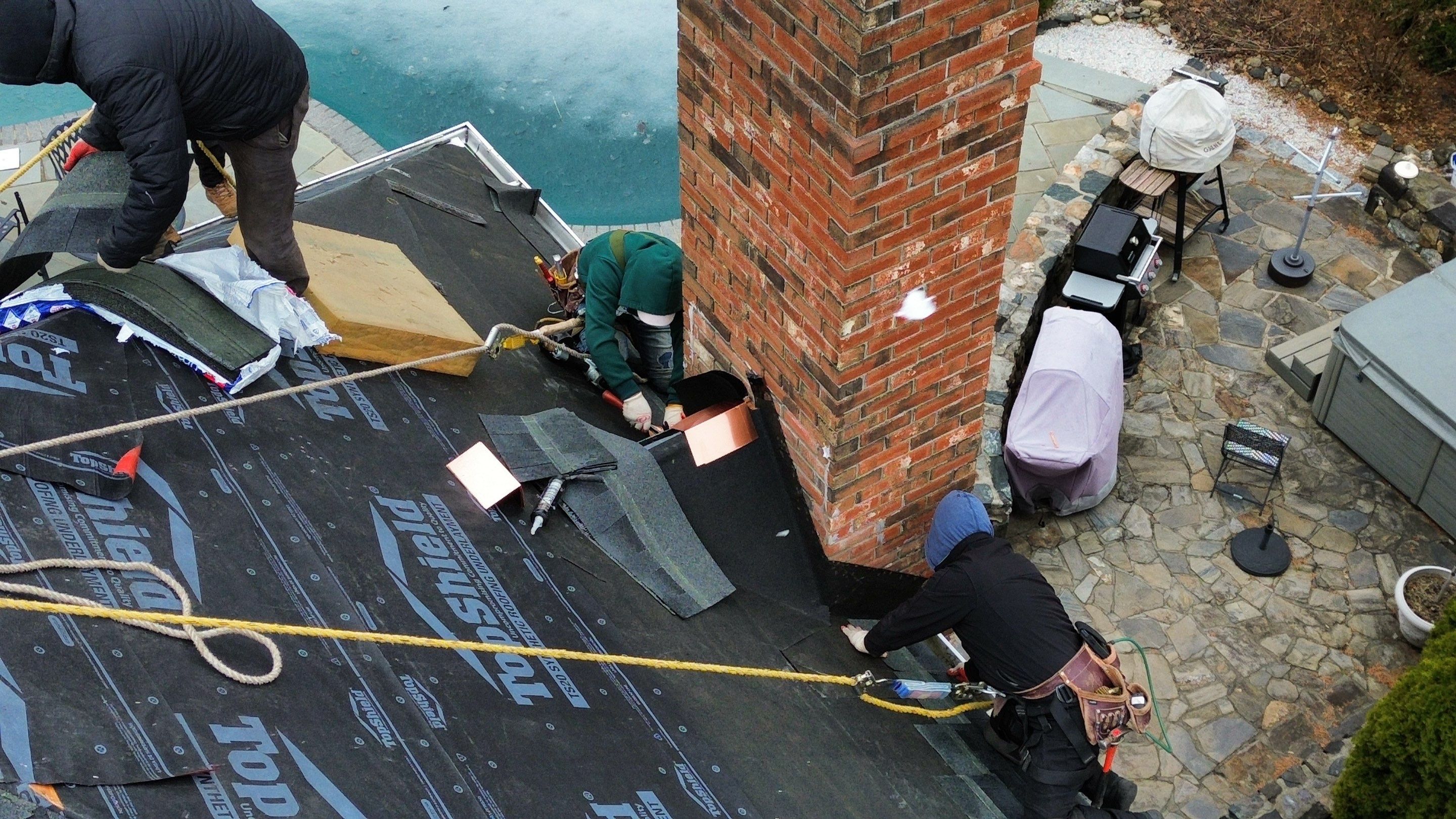 Federowicz Roof Completion by Royal Restoration CT 