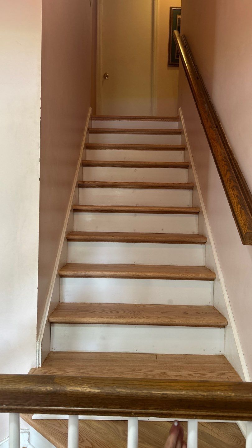 Hardwood Flooring and Staircase Installation  by Footprints Floors of Nashville