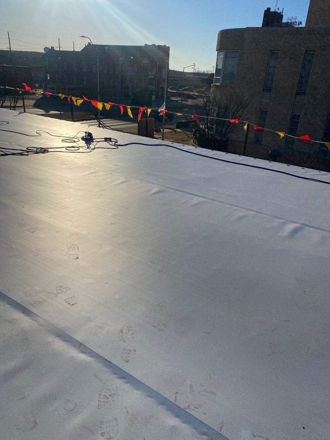 TPO Project in McAlester by Decor Roofing & Restoration