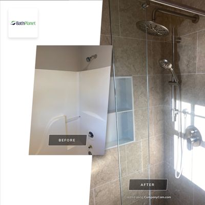 Tub to Shower