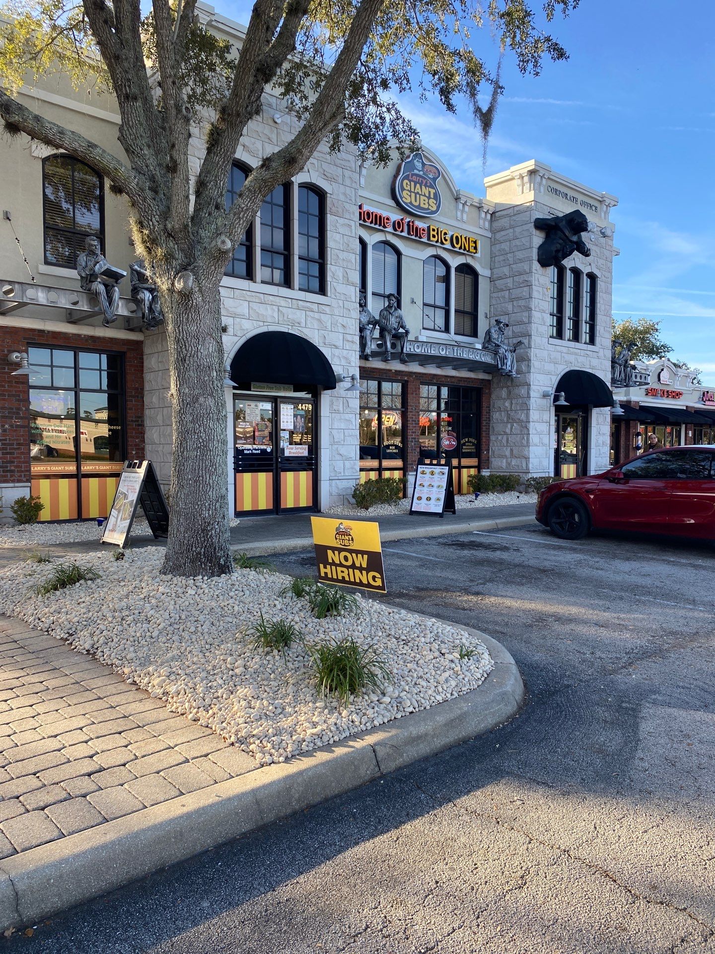 Larry’s Giant Subs | Rock & Mulch by ProGreen Services