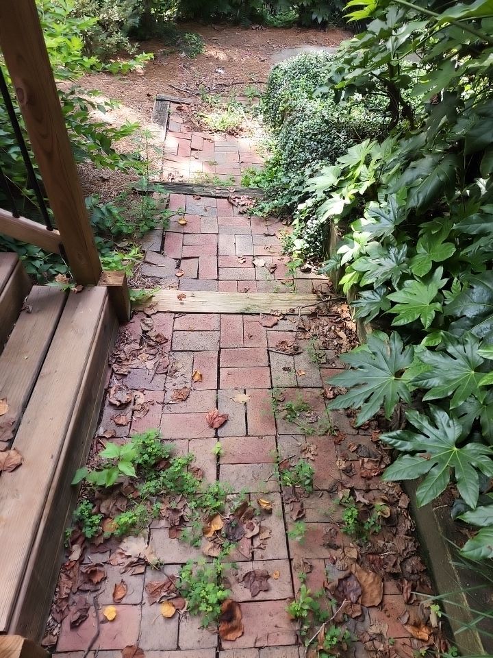 concrete Clean using cleaner by G&H Home Tech Pros LLC