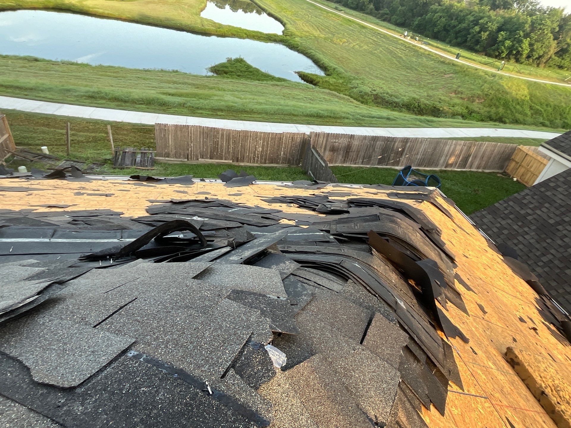 Residential Roofing Installation using Owen's Corning Duration (Lifetime) Shingles by Roof Repair Company