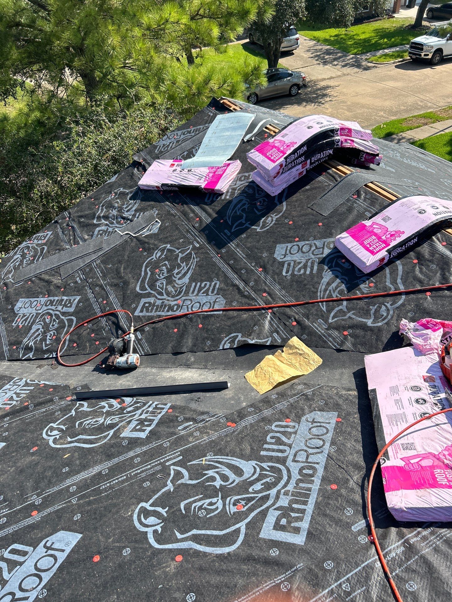 Residential Roofing Repair using Owen's Corning Duration (Lifetime) Shingles by Roof Repair Services LLC