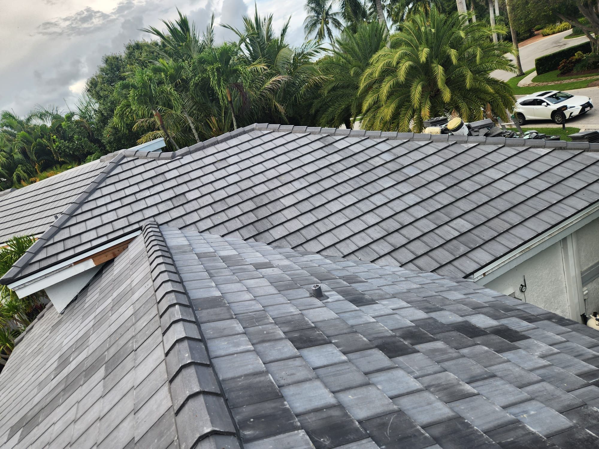 Residential Roofing Installation using Eagle Roofing Tile by BLUES BROTHERS ROOFING