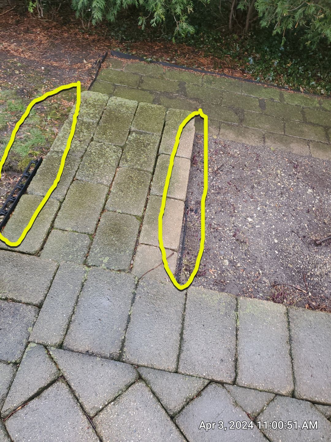 Brick paver clean, sand and seal.  using Surebond SB-1300 by Northern Power Washing LLC.
