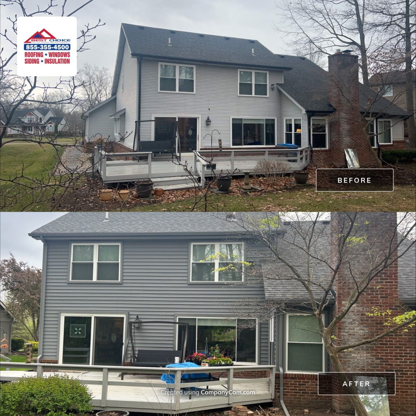 Project in Brighton, MI by Best Choice Total Home Improvement, Inc.