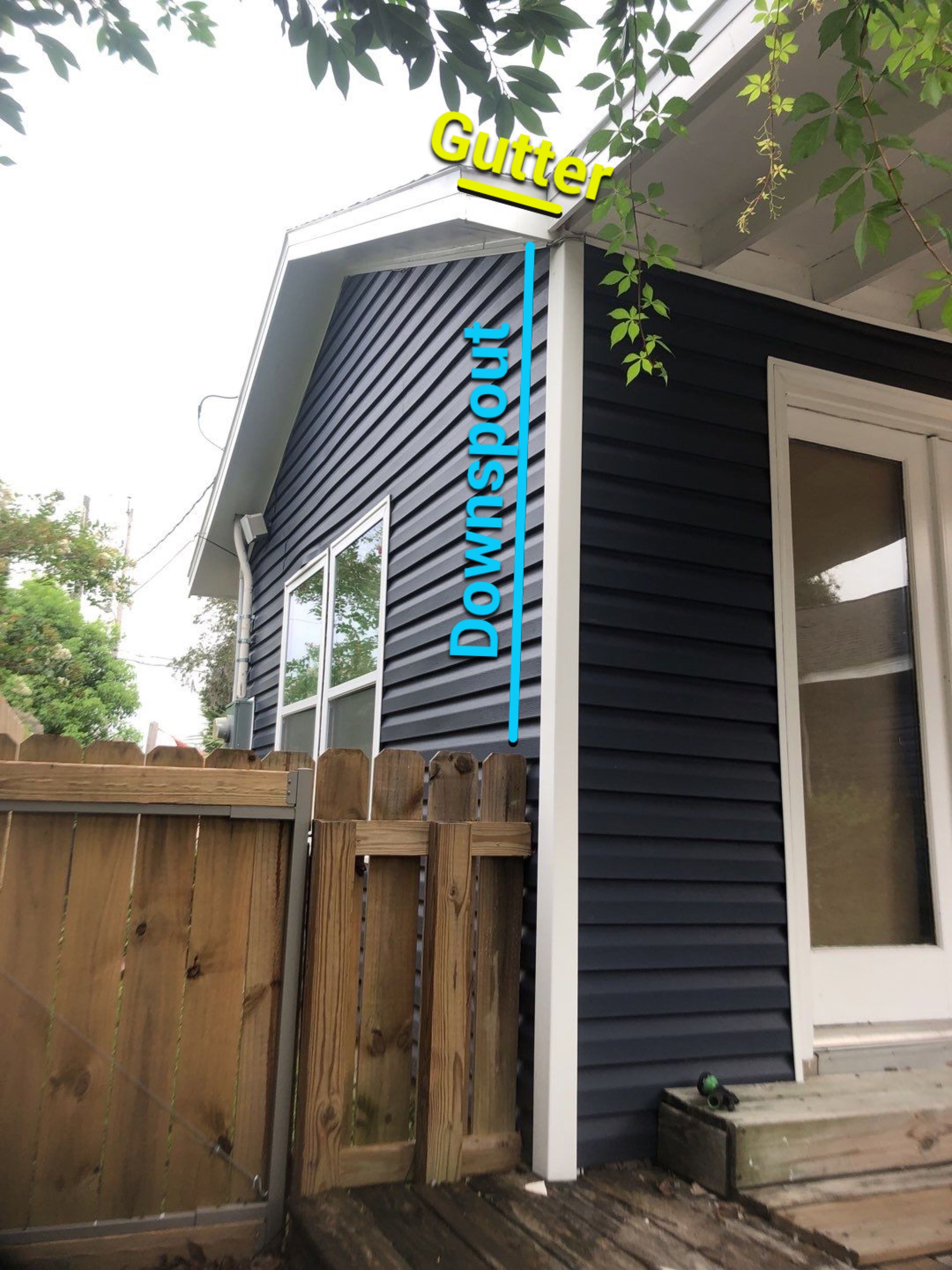 Gutter Installation using K-Style Seamless Gutters by Gutter Professors