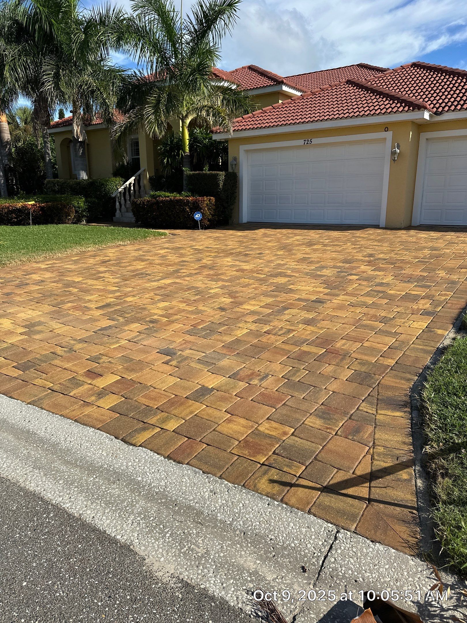 Driveway and Pool Deck Paver Restoration in Apollo Beach by Supreme Paver Experts