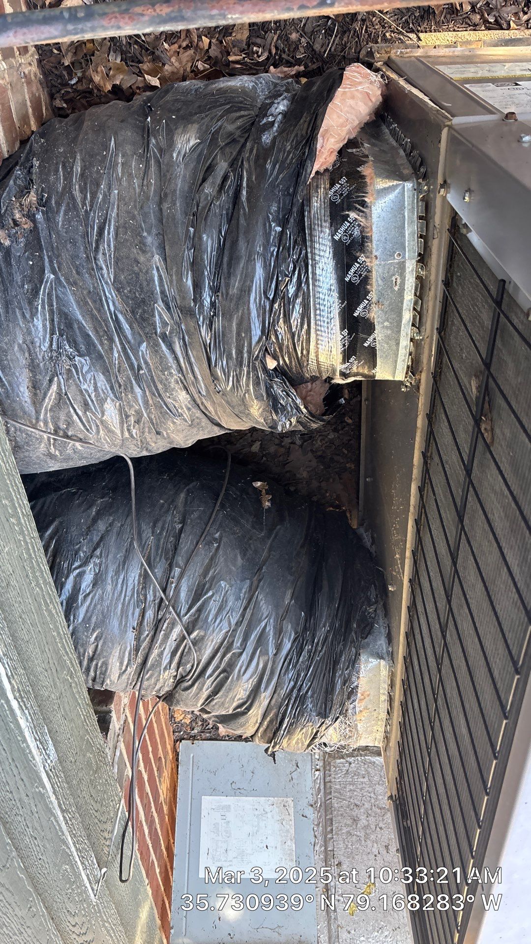 Trane Gas Package Unit Replacement by Nick's Mechanical LLC.