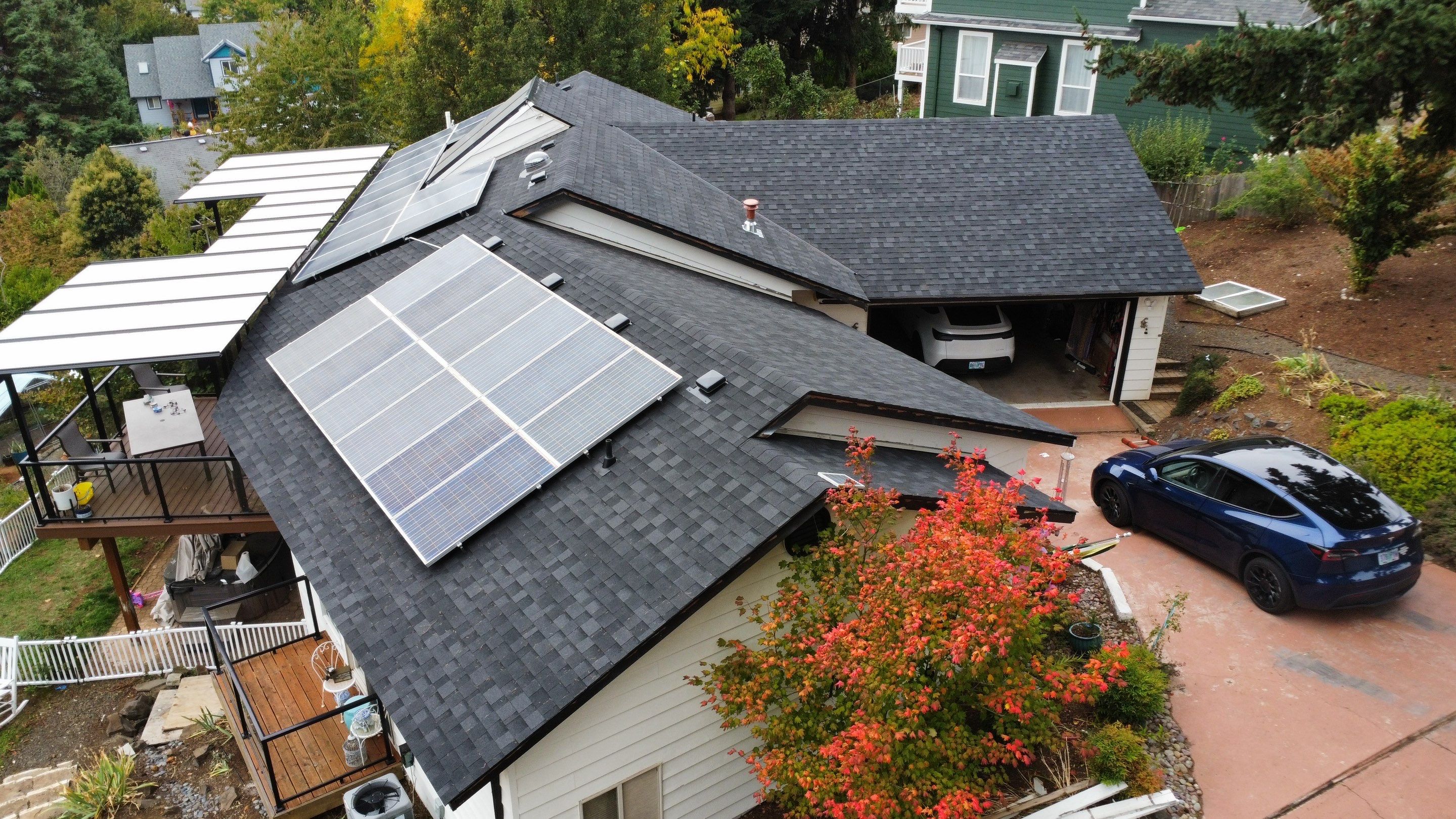 Granite Black Residential Roof Replacement by Orezona Building & Roofing Company, Inc.