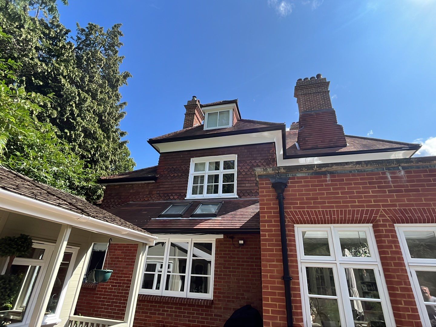 Exterior Clean - Roof - Pool  using Mosmatic FSC and Biocide by Ges Exterior Cleaning ltd