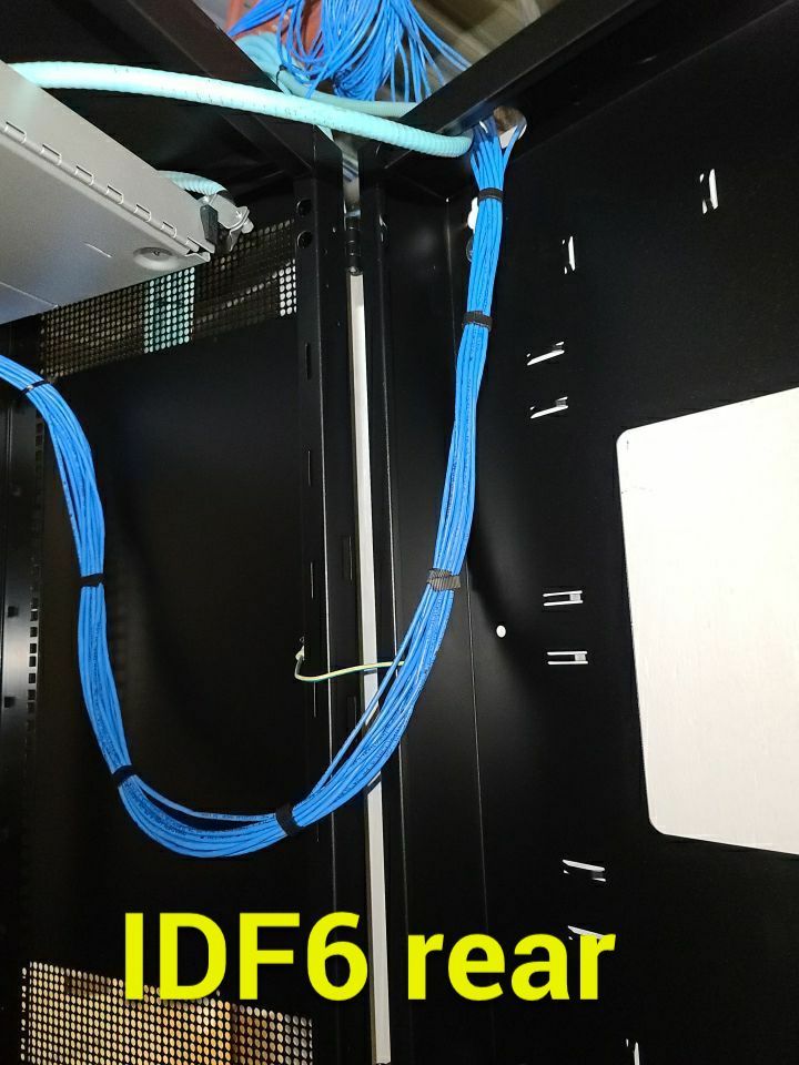 Structure Cable Installation using Cat 6 Cabling & Fiber  by Firmament Solutions