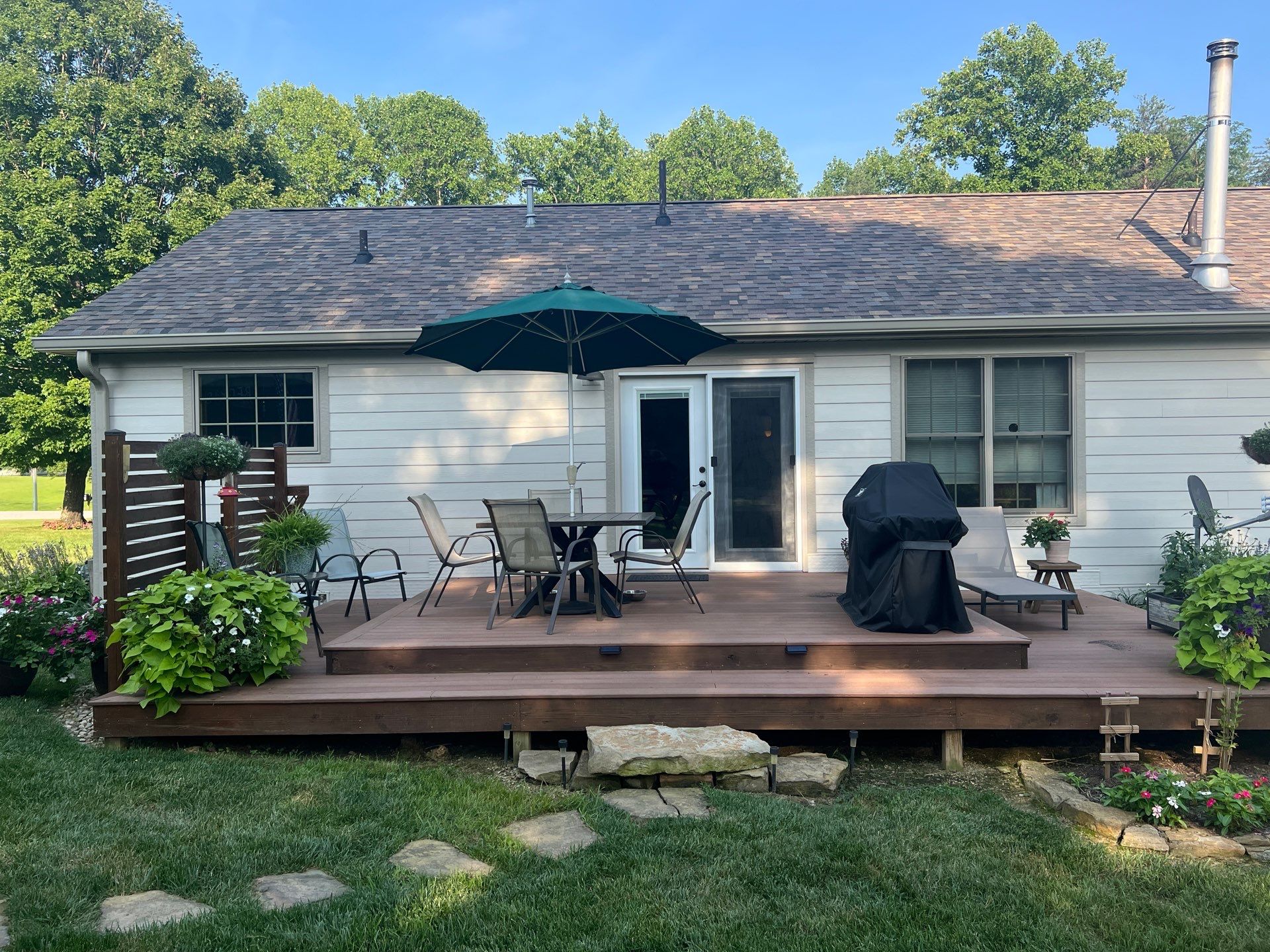 Project in Columbus by Moss Roofing