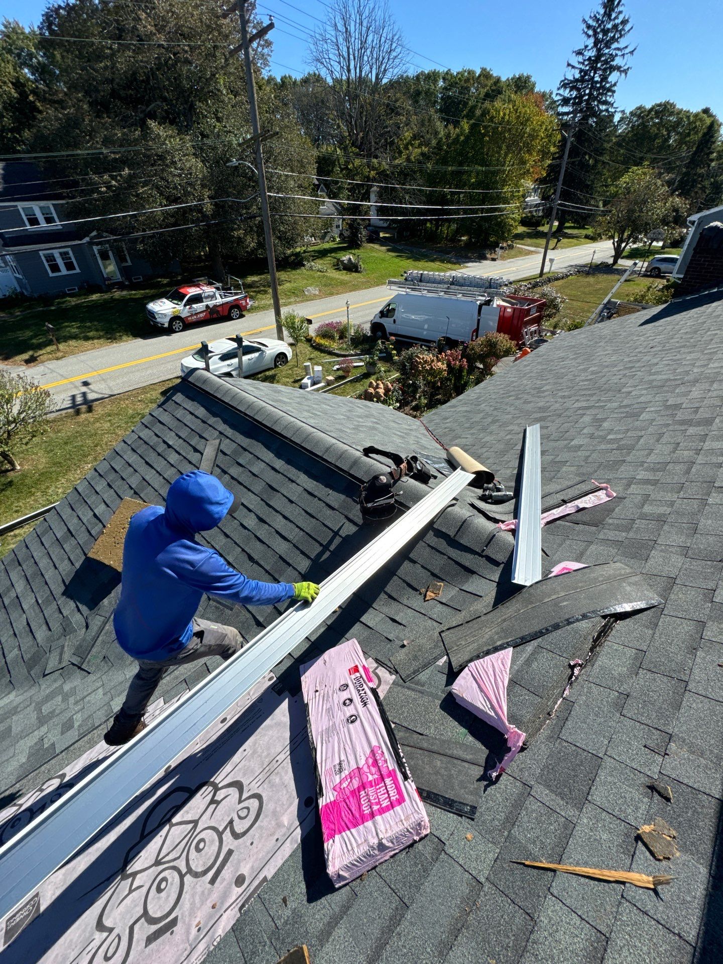 Full Roof Replacement & EPDM Integration | Tewksbury, MA by Mighty Dog Roofing of Greater Middlesex County