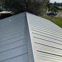 24ga 1" Nail-Strip Mill Finish by Total Roofing System The Metal Roof Experts