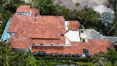 Santa Fe Clay Barrel Tile "Artisan Blend"