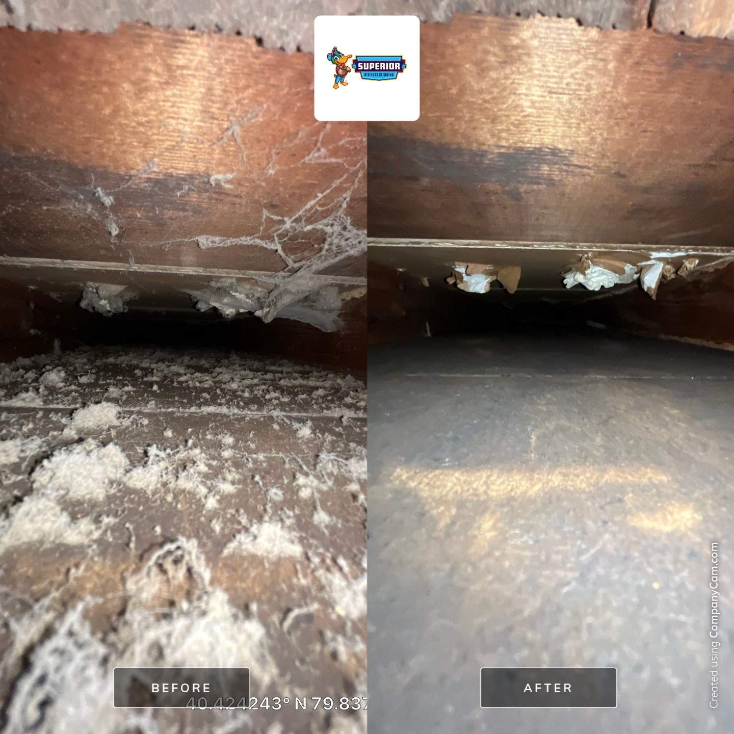Air Duct Cleaning With a Vacuum Truck in Pittsburgh, PA by Superior Air Duct Cleaning