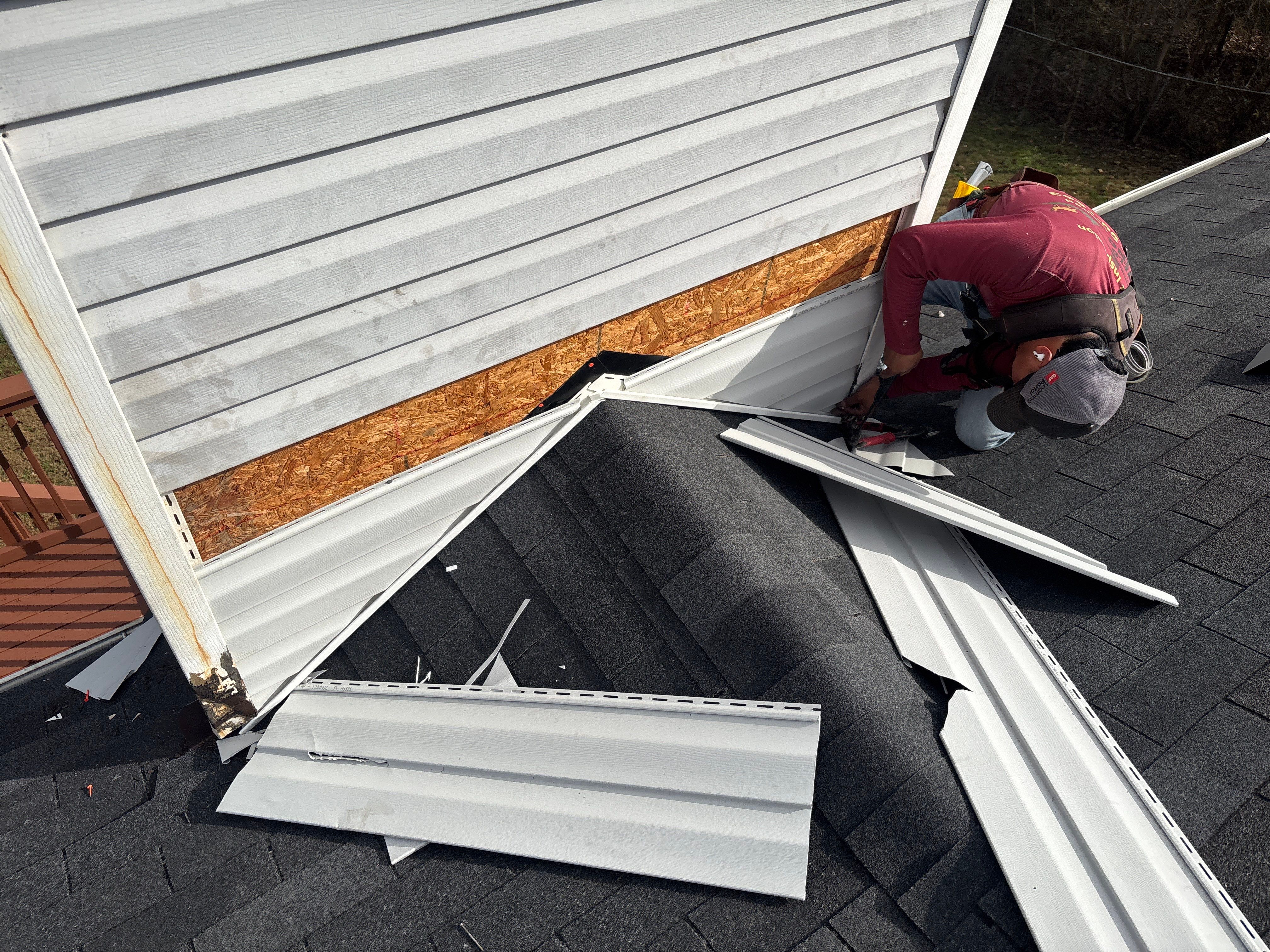 Wrong Installation  by Deerfield Roofing LLC