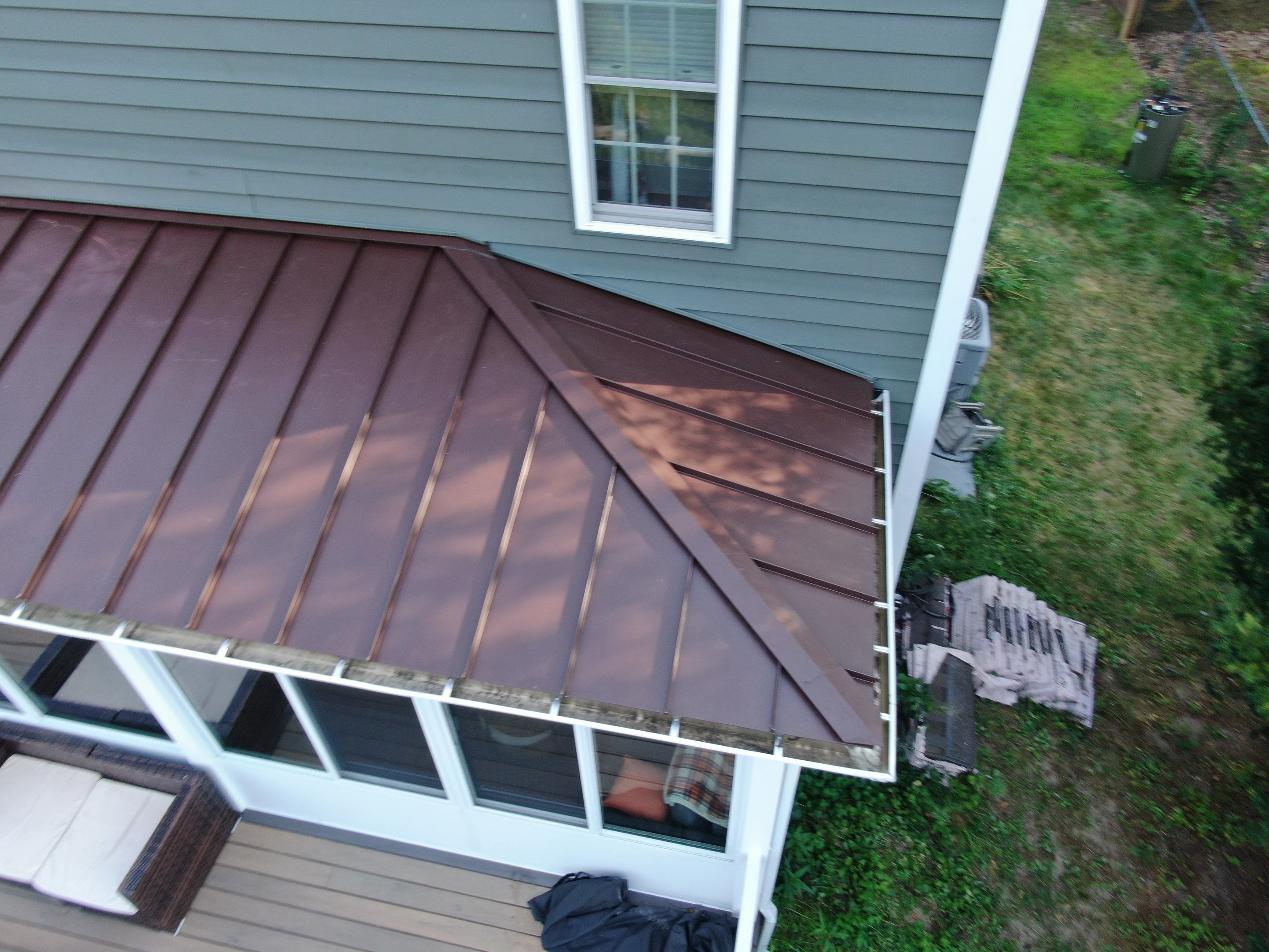 Full Roof Replacement & Farmers Porch Restoration – Asphalt + Standing Seam Metal by Mighty Dog Roofing of Greater Middlesex County