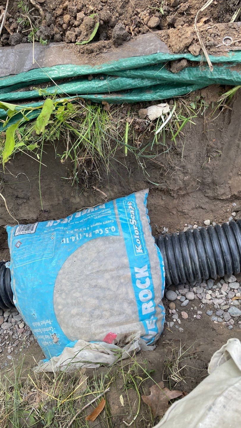 Tara’s Corner Drainage Fix by Waterproofing Northeast