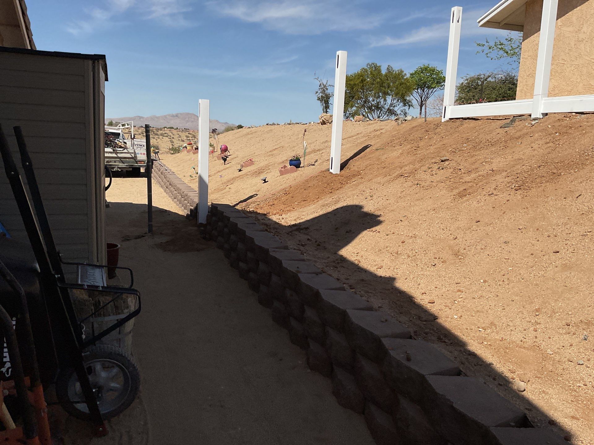 Fence Installation using Vinyl by Fence Guys Inc. 