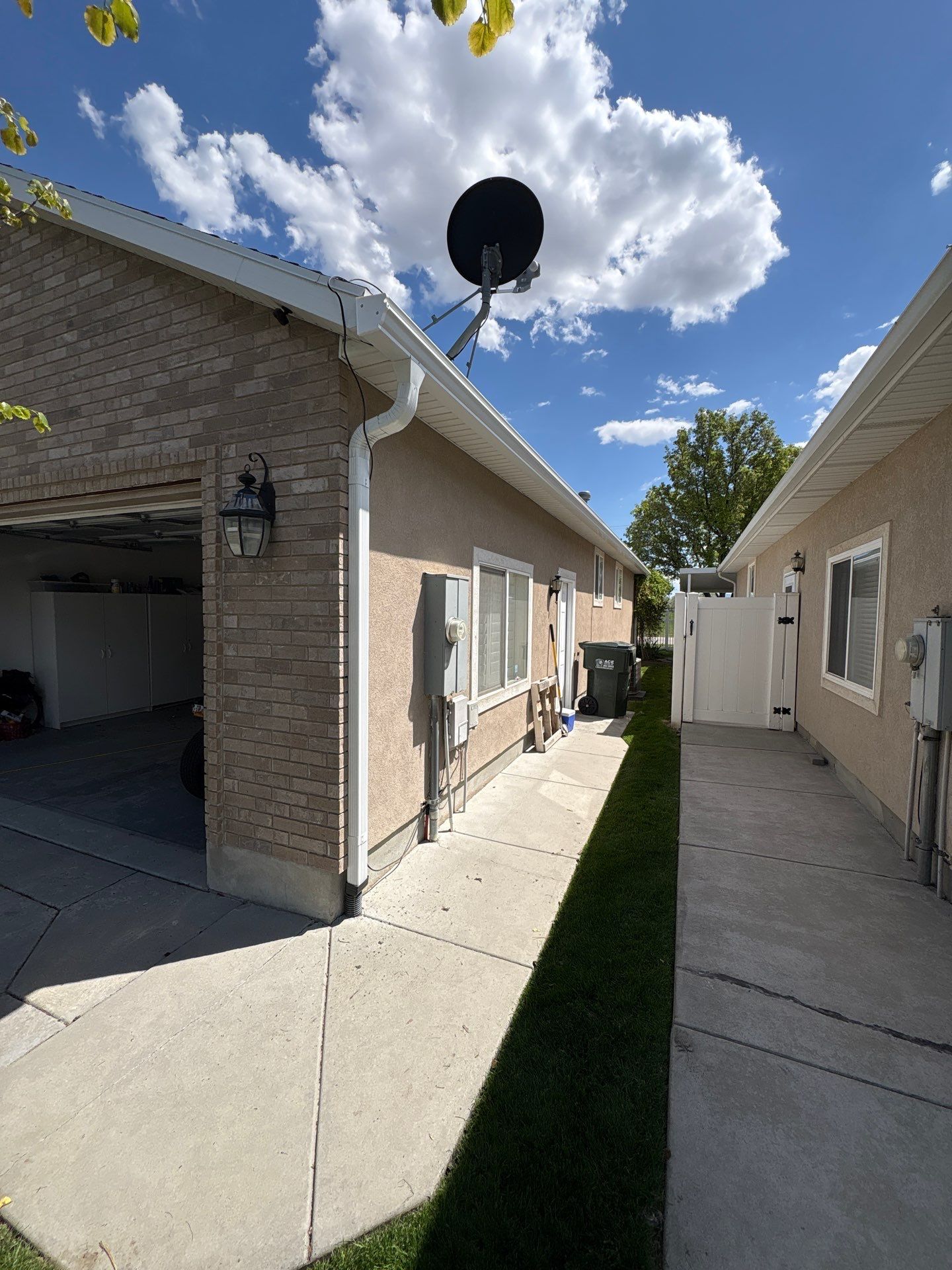Project in Riverton by Emerald Gotcha Gutters 