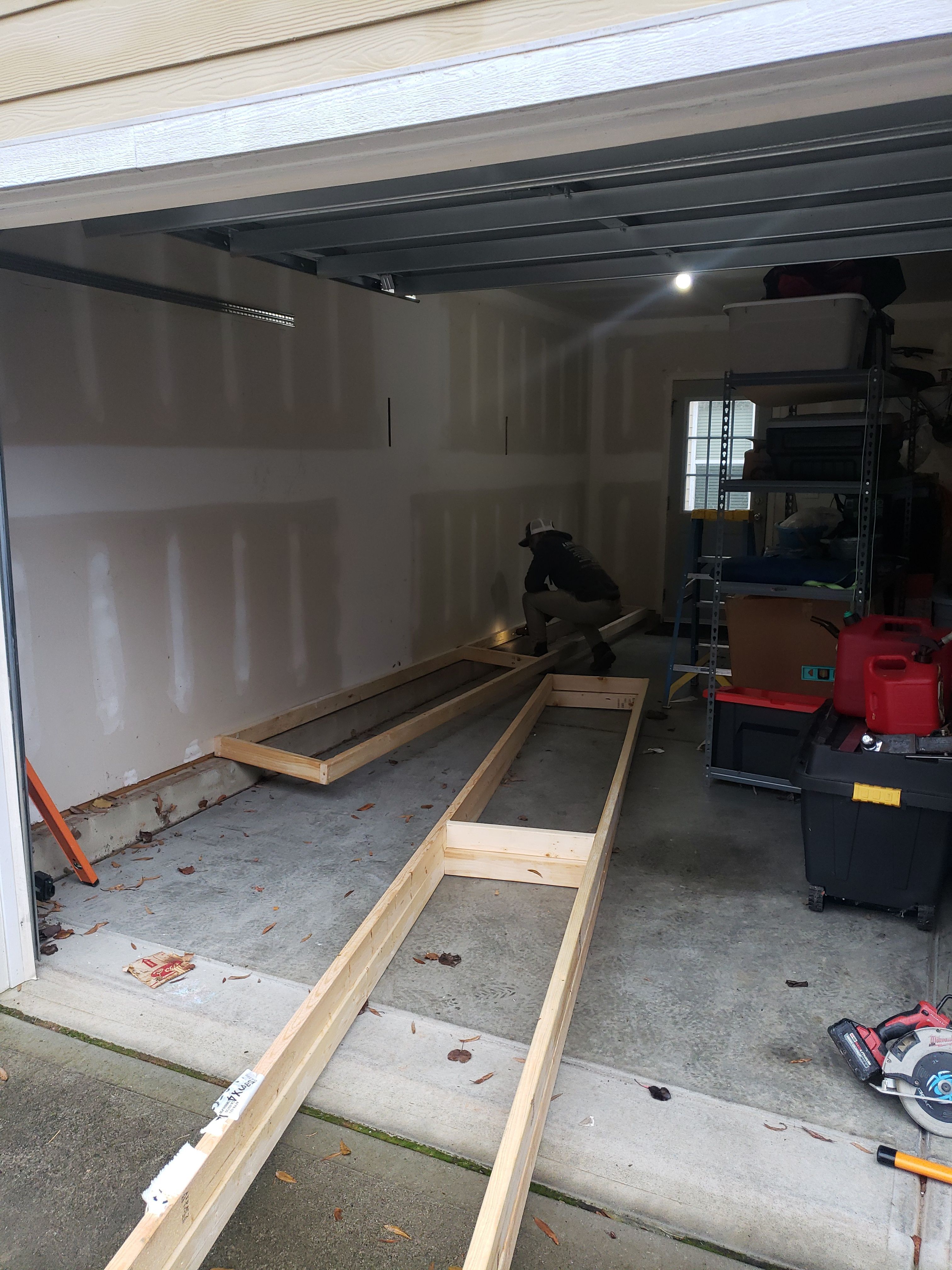 Custom "Climb-Tested" Garage Storage by A Step Above Handy LLC 