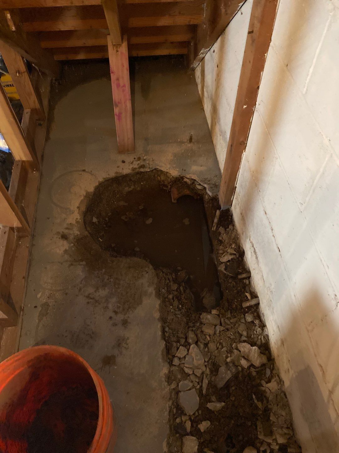 Custom Dual Sump System for Maggie by Waterproofing Northeast