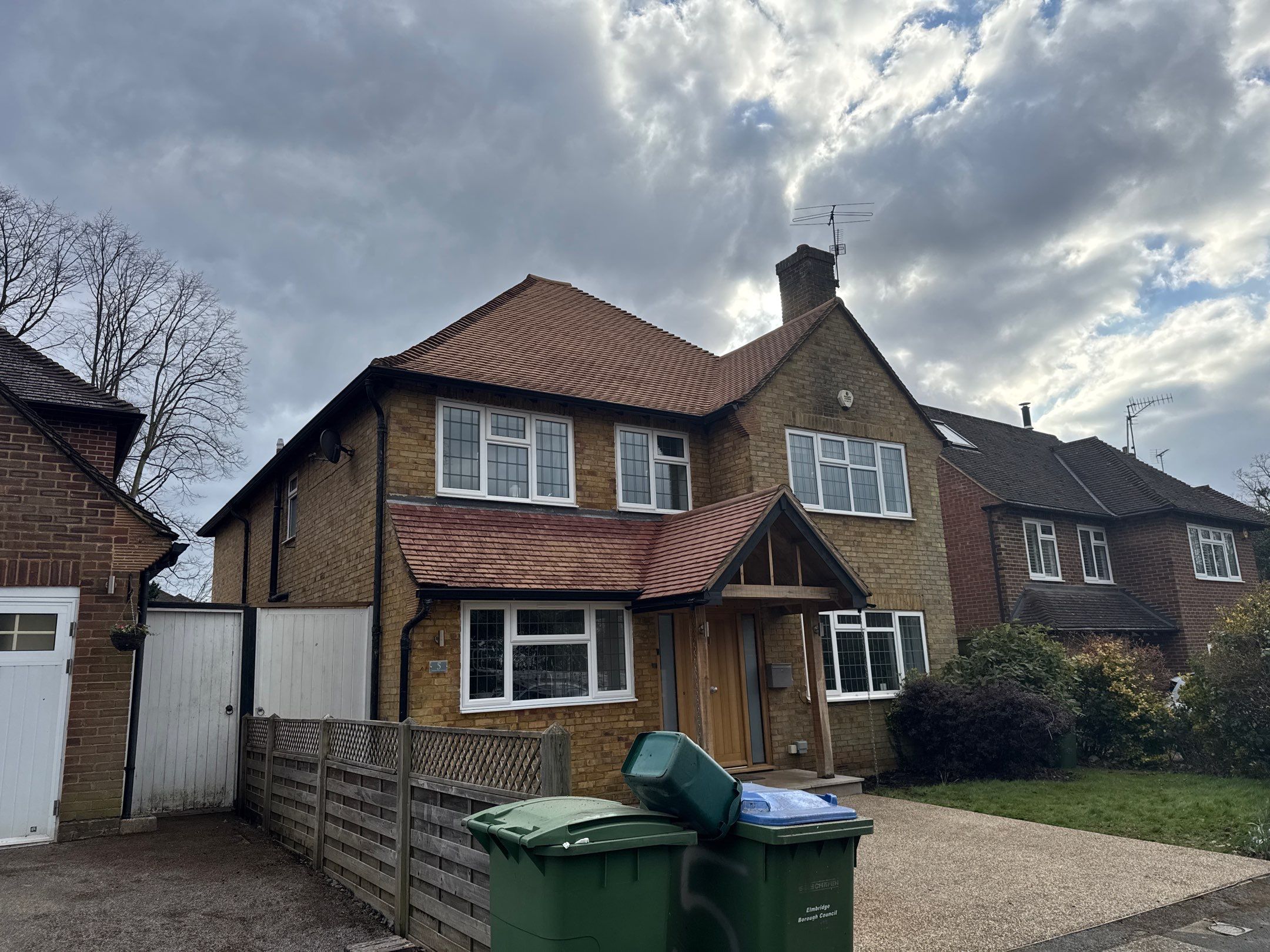 Exterior Clean - Roof - Patio - Driveway using Honda 15lpm Low Pressure Washing Machine by Ges Exterior Cleaning ltd