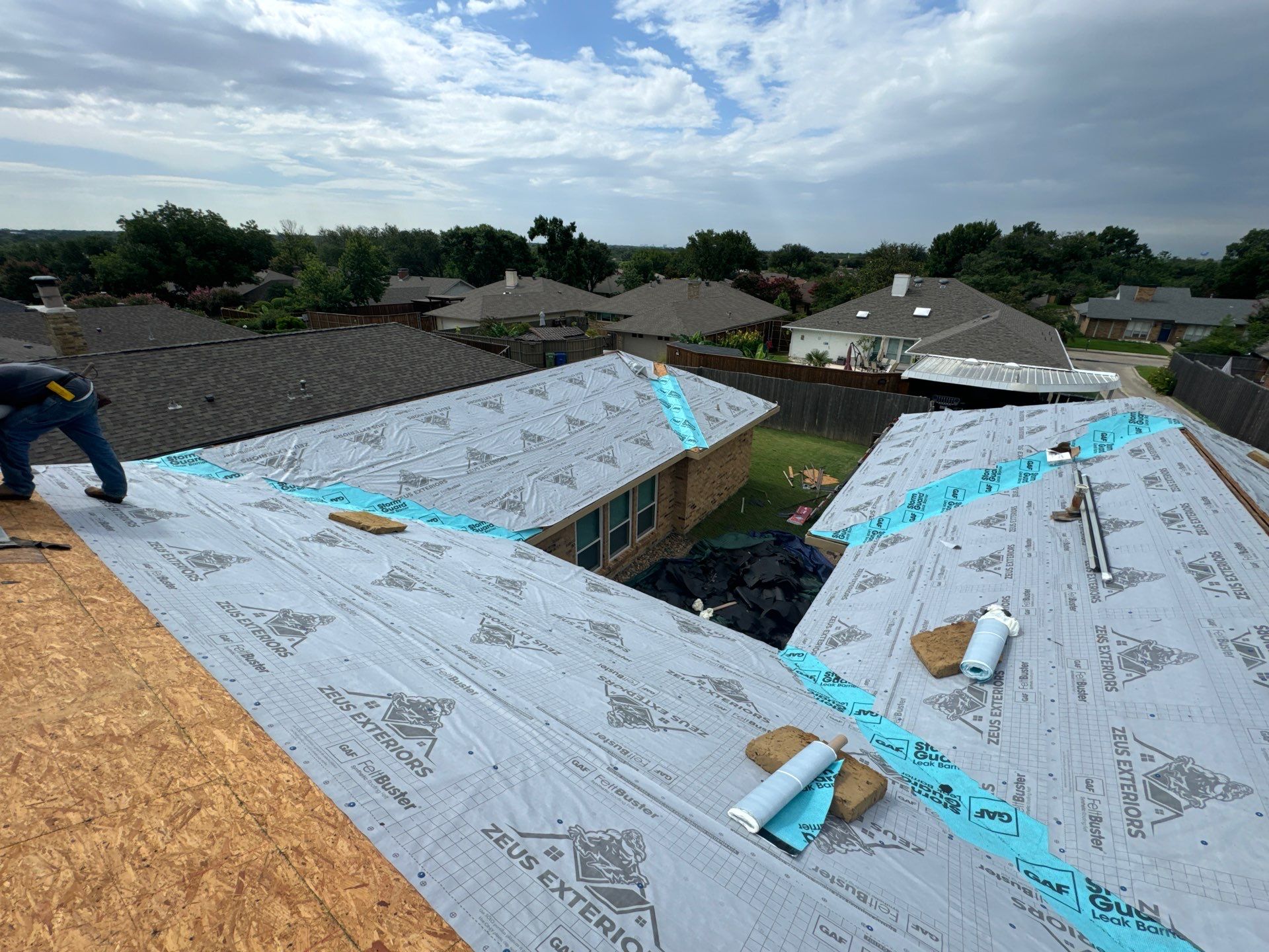 Project in Carrollton by Zeus Exteriors