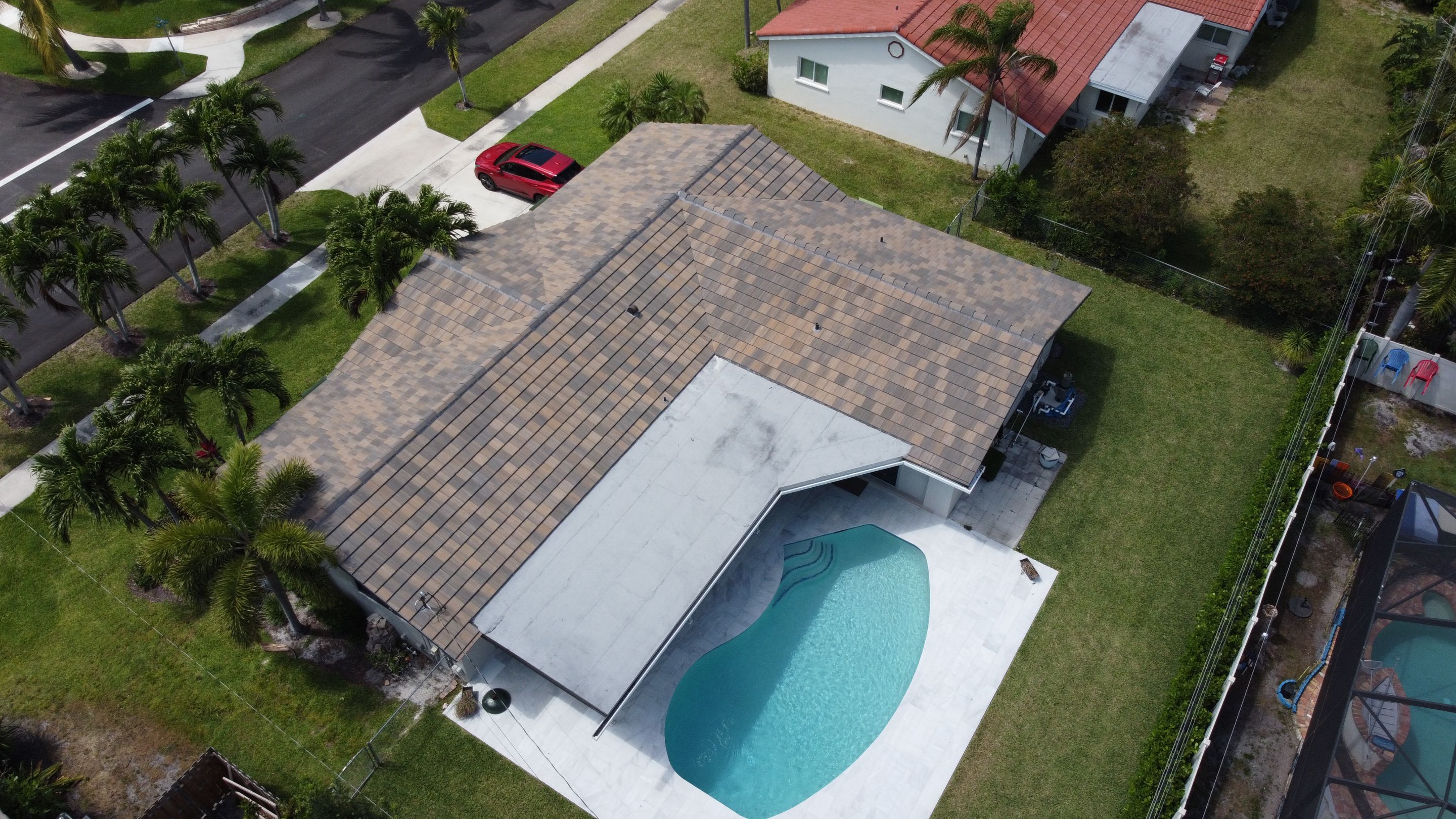 Residential Roofing Installation using Eagle Roofing Tile by BLUES BROTHERS ROOFING