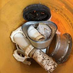 Kitchen sink repipe with new water valves by Elite Trade Services LLC