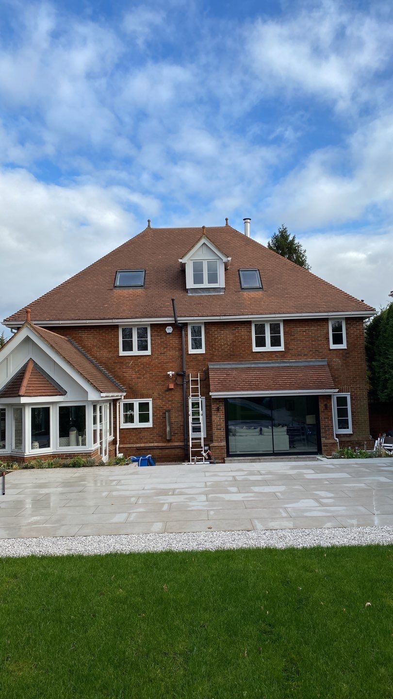 Exterior Clean - Roof - Patio using Mosmatic FSC and Biocide by Ges Exterior Cleaning ltd