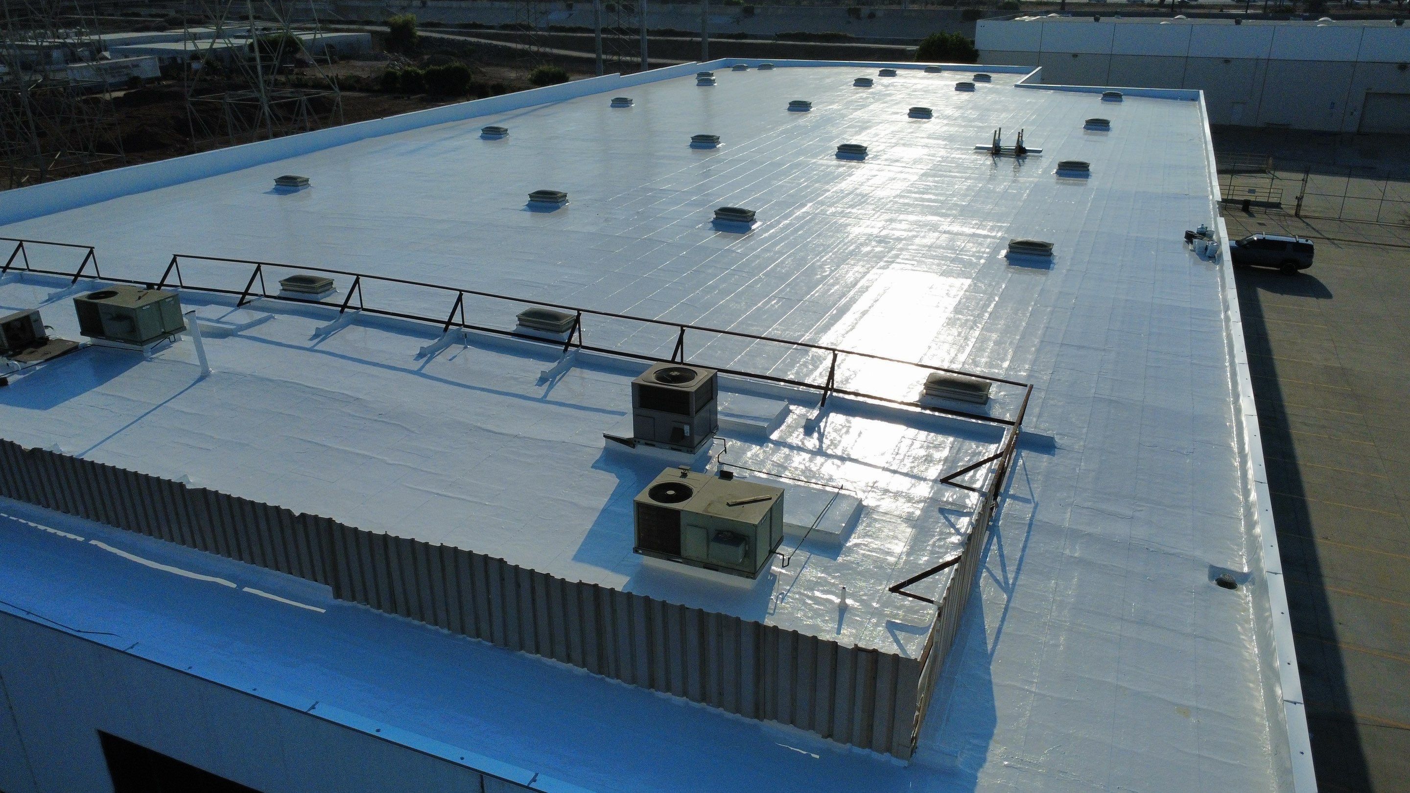 40,000 sqft Warehouse in Long Beach by Hull Brothers Roofing