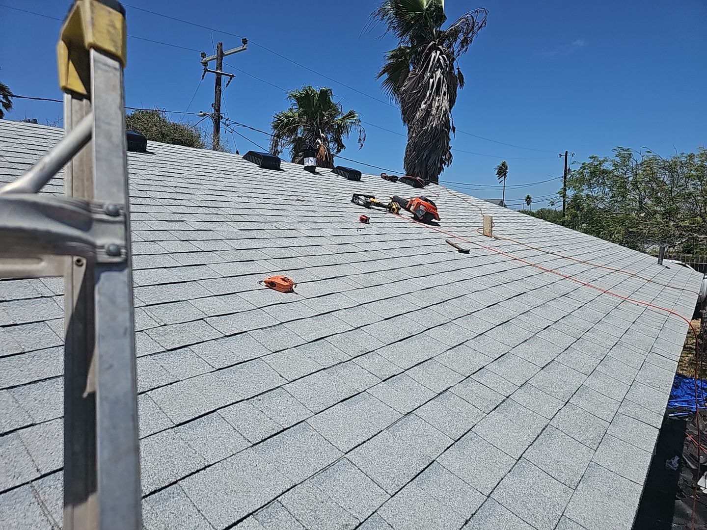 Residential Roofing Installation using Owens Corning Shasta White by Lighthouse Roofing