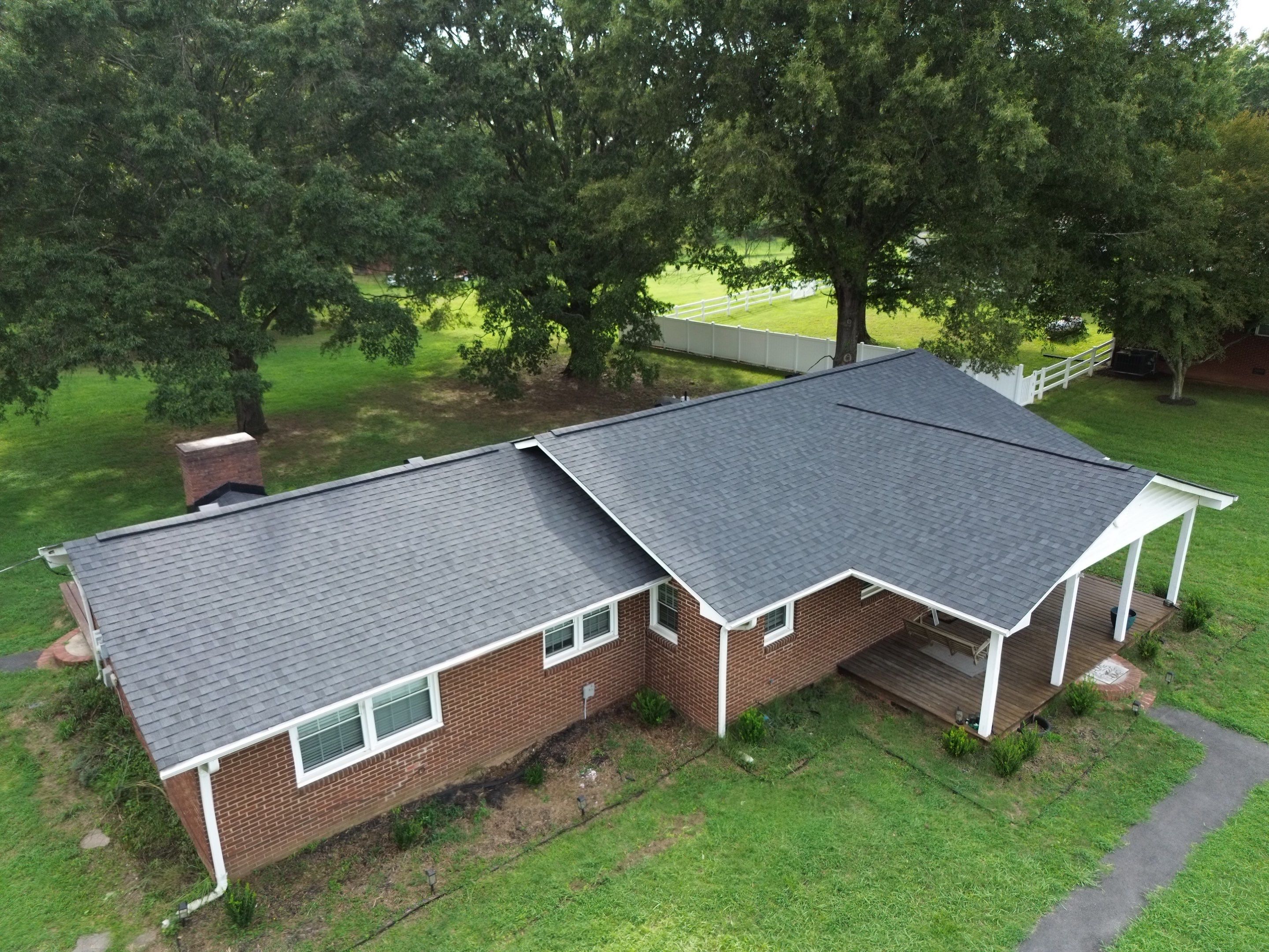 Roof replacement, interior and gutter repair by hail and wind damage by Just Brilliant Restoration JBR