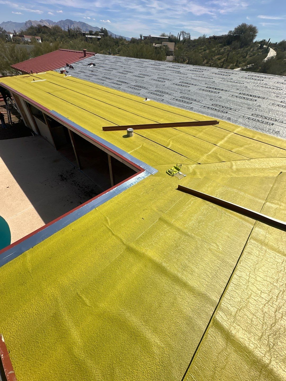 Colonial Red Standing Seam by Reimagine Roofing