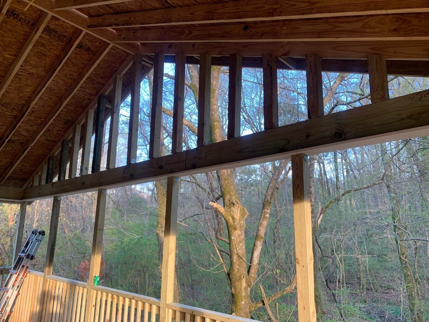 Mountain Brook - Covered Porch by Pillar and Pine