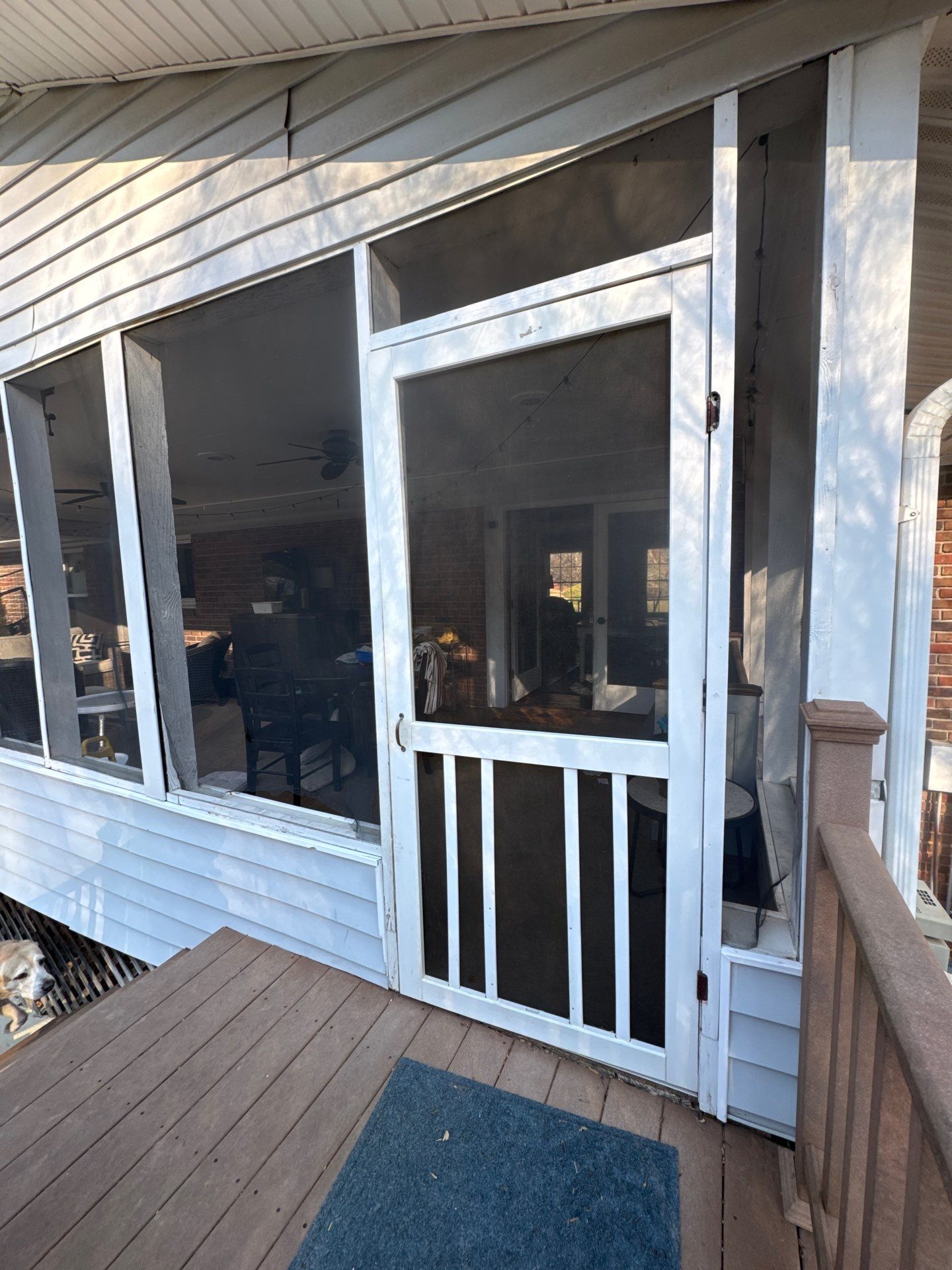 Screen Porch Replacement by Praise God Painting, LLC