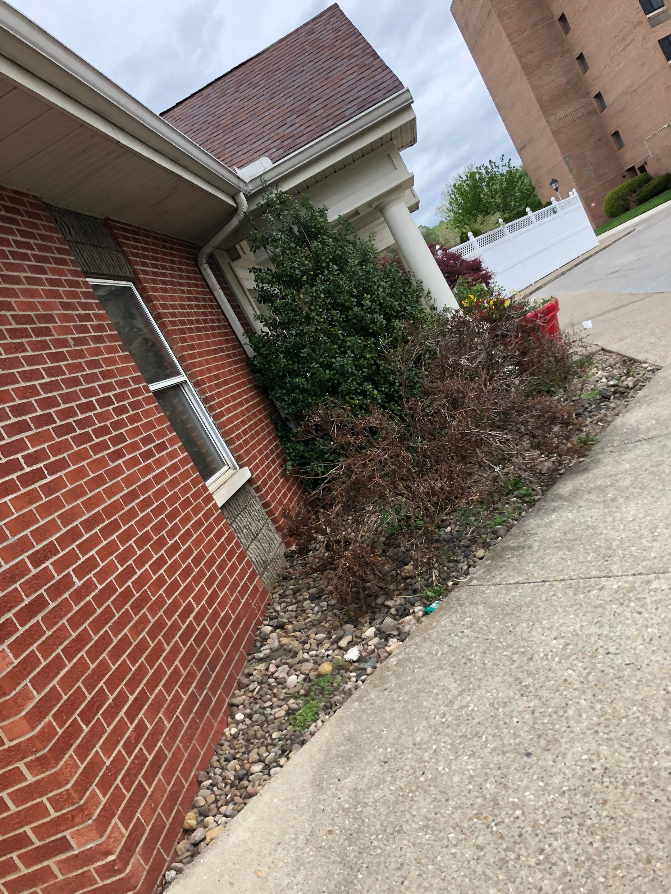 River rock installation using River Rock by GrassBusters, Inc.