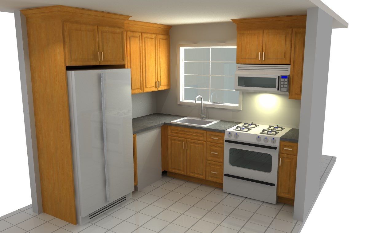 Kitchen Remodel using Cabinets by Home Concepts Construction