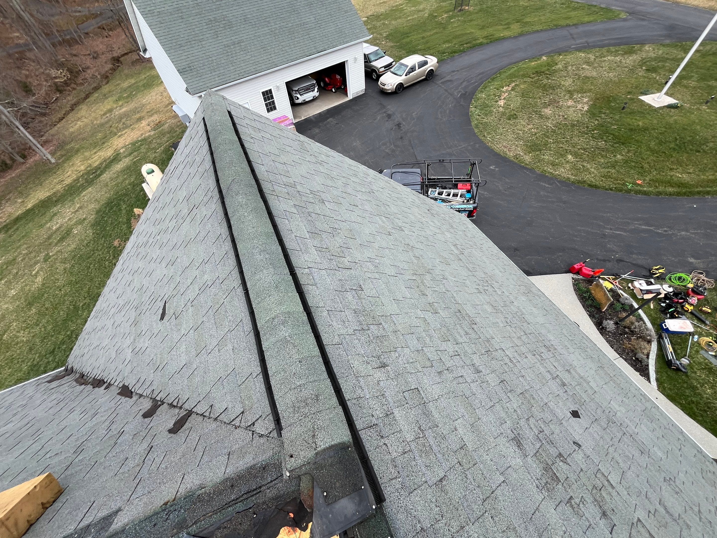 Residential Roofing Installation using Certainteed Landmark Pro Shingles by Fahey Roofing + Contracting