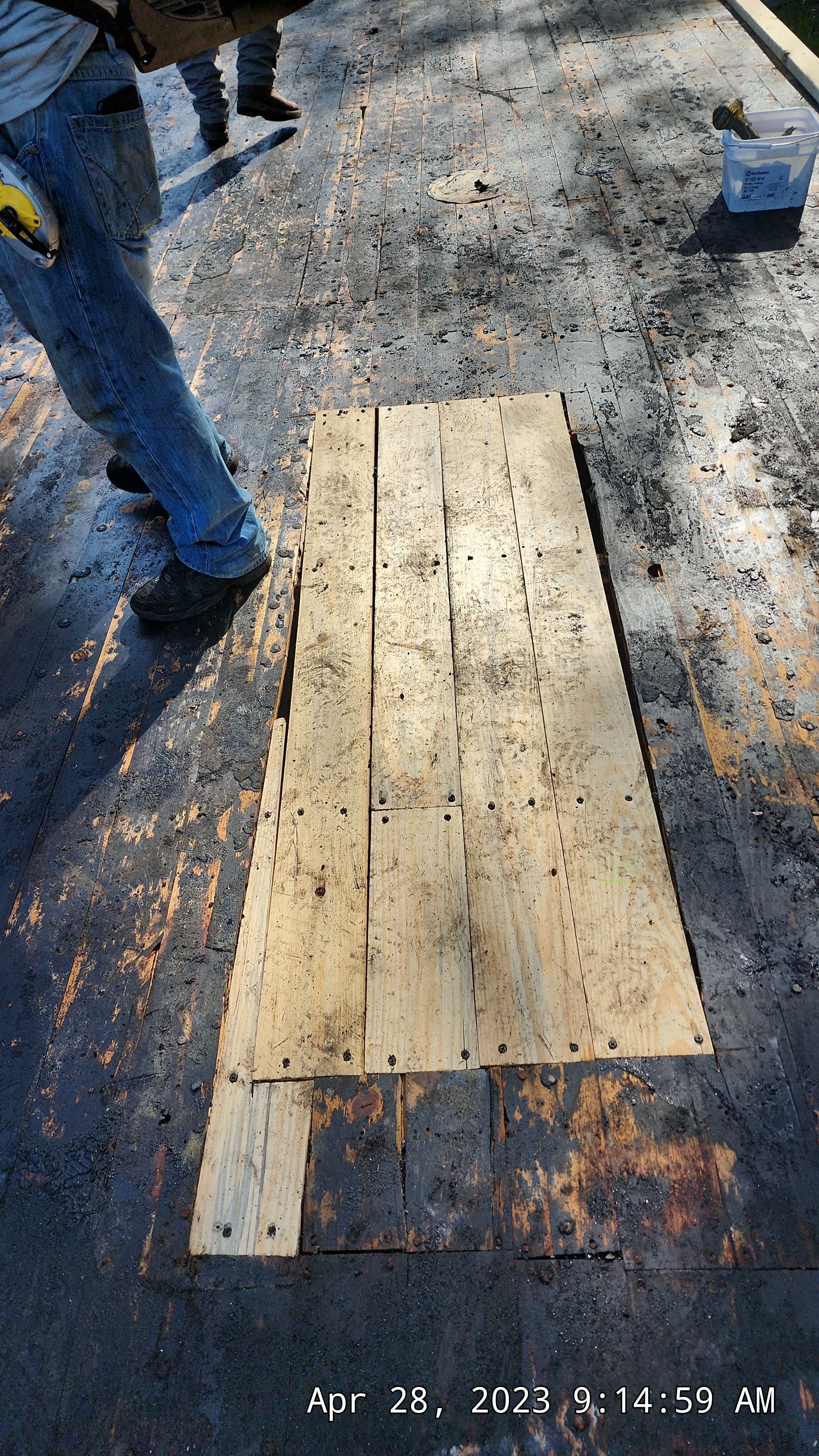 Store Building in Hope by Hostetler Roofing
