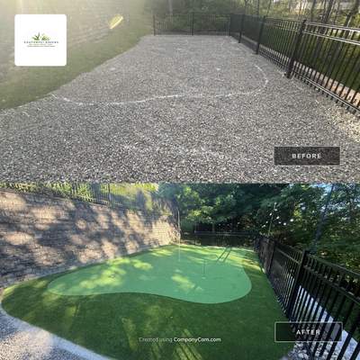 Backyard Green on backyard Sublevel
