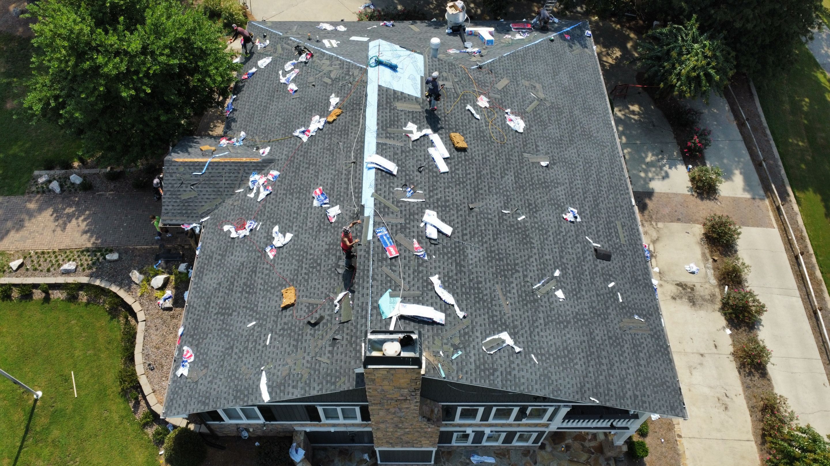 Country Club Roofing Installation by Reset Roofing
