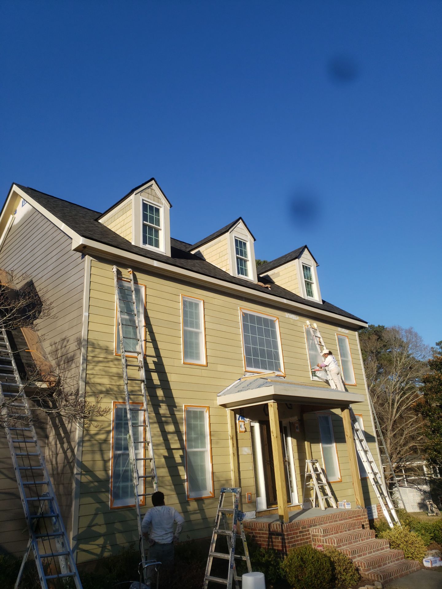Full exterior painting by GonzalezPainters & Contractors Inc 