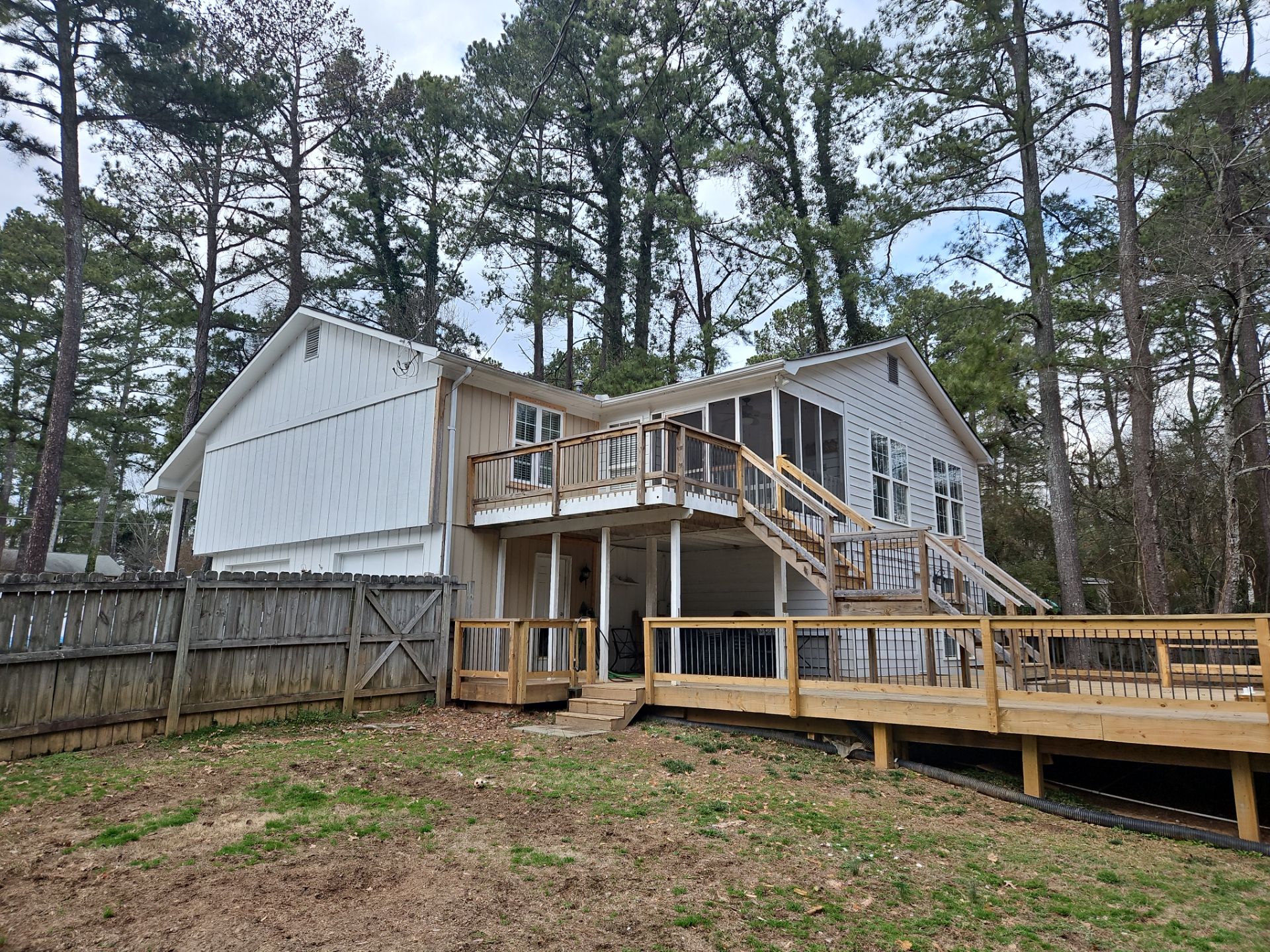 Window Addition and James Hardie Siding Replacement in Lilburn, GA by Nelson Exteriors