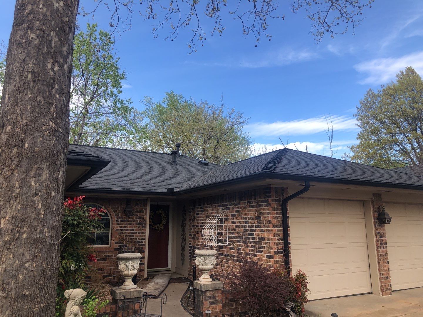 roof & gutter replacement in Edmond by McCann's Roofing and Construction